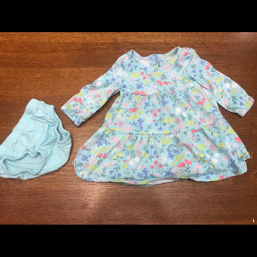 🌟4 for $20🌟 6 Months Dress/Diaper Cover Set